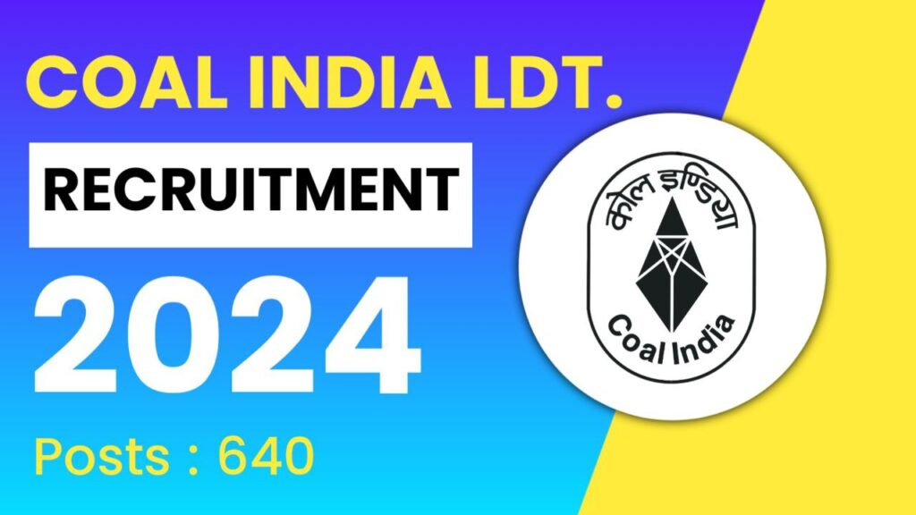 Coal India Limited Recruitment