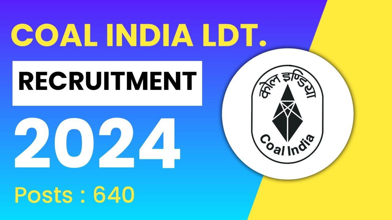 Coal India Limited Recruitment