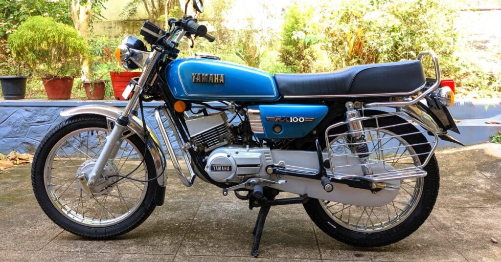 Yamaha rx 100 old model